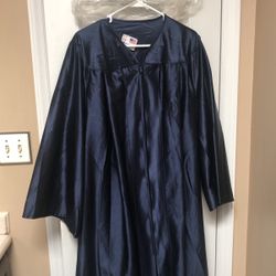 Blue Graduation Gown