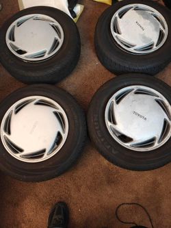 Toyota tires 4x100 13 inch
