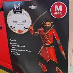 Samuri NINJA kids Costume 10/12