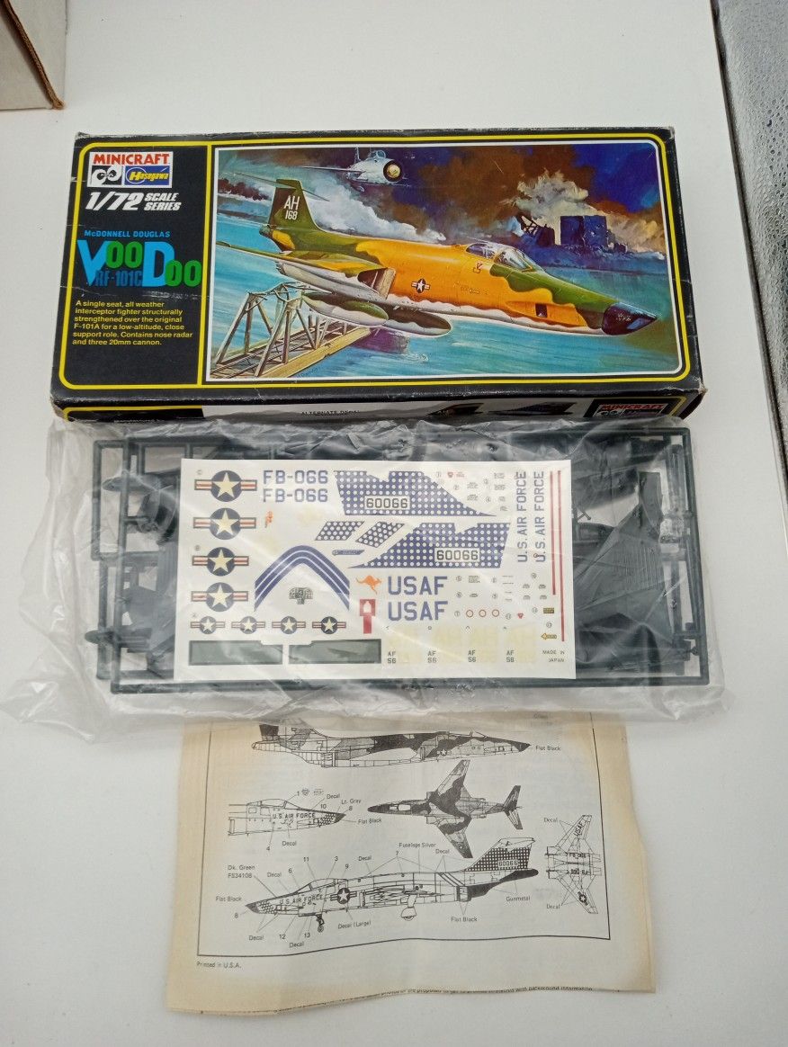 McDonnell Douglas. Voodoo rf-101c.
Model kit.