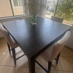 Dining Table And 4 Chairs
