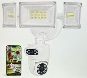 OLAFUS 2K Dual Lens Security Camera