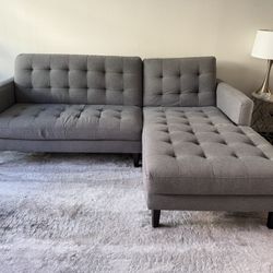 Gray Sectional Couch