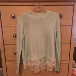 Light Teal Sweater
