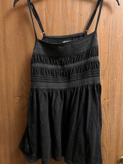 torrid Black Smocked Camisole Top