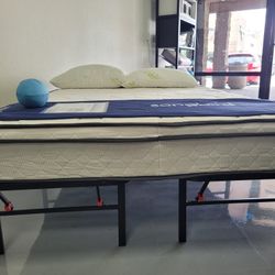 Weekender hybrid Mattress Sale! Cooling Gel Memory Foam And Springs Plush And Firm Bed Available In Twin Full Queen King and California King Size