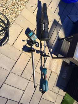 Makita LXT 18v Cordless Power Head Kit With Blower And Trimmer Attachments