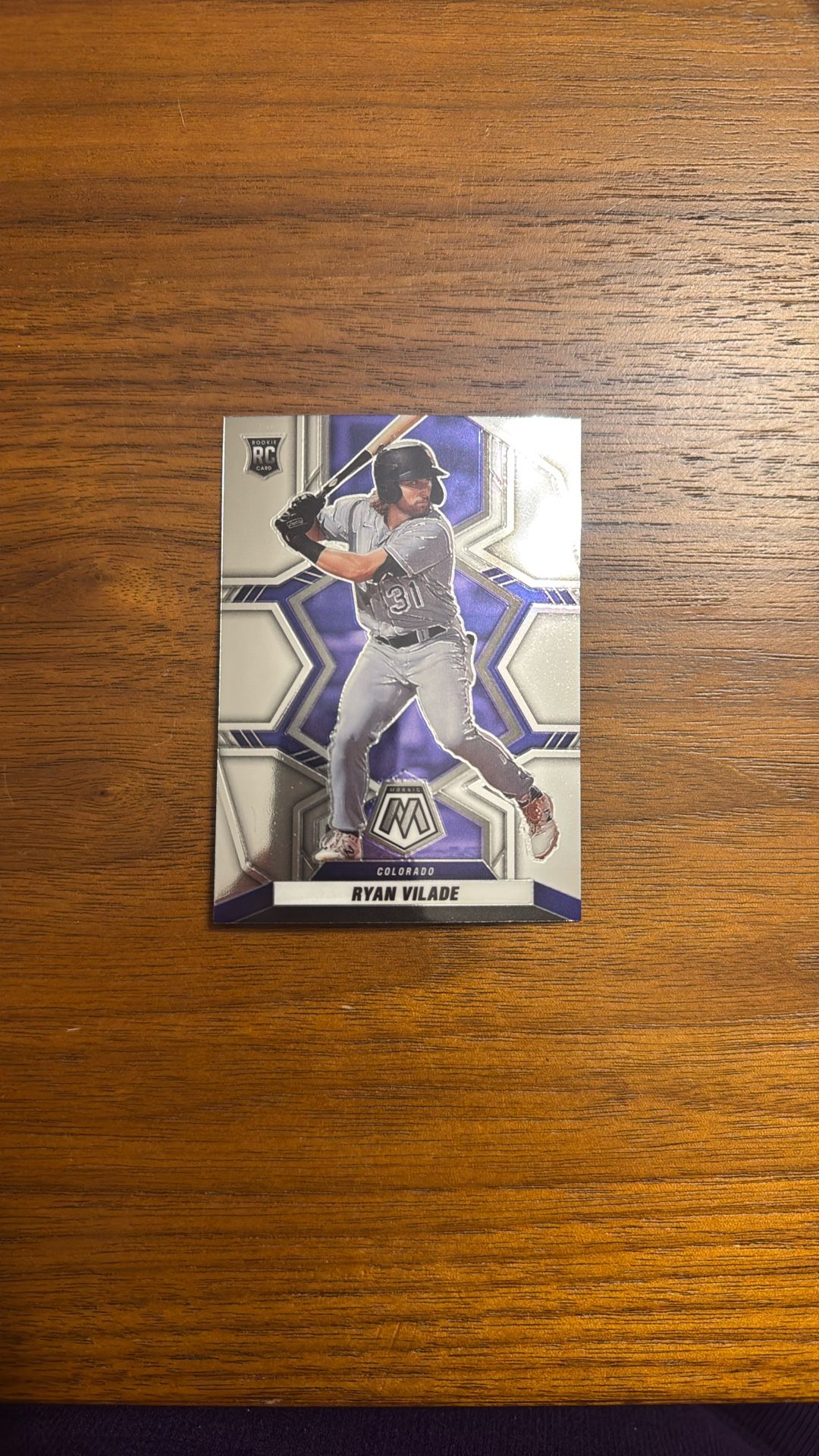 Ryan Vilade Mosaic rookie. Mint.
