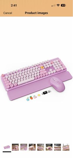 Wireless Keyboard Mouse Combo