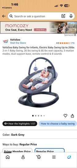 Electric Baby Swing