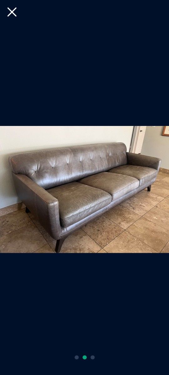 Leather Sofa