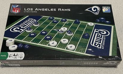 New packaged NFL Los Angeles Rams Checkers Board Game