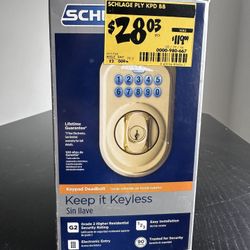 New Door Keypad Deadbolt Lock 