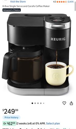 Keurig Machine Duo Single Serve