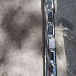 BRAND NEW 48" eight light bulb vanity bathroom strip lights, chrome finish 