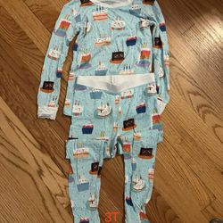 Little Sleepies 3T Birthday Pajamas