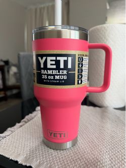 35 OZ Yeti Pink Tropical.