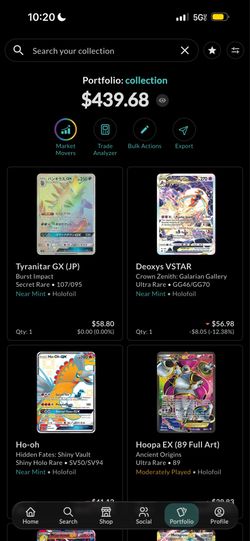 Pokemon collection