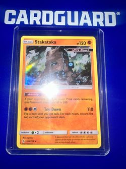 Stakataka pokemon card