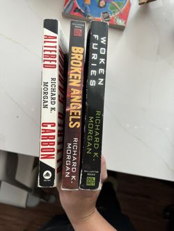 Altered Carbon, Broken Angels, and Woken Furies