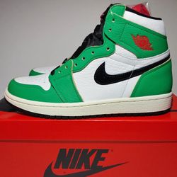 Wmns Air Jordan Retro 1 High OG Lucky Green