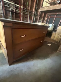 Solid wood dresser
