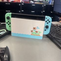 Nintendo Switch 1 Animal Crossing Edition 