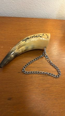 Souvenir Drinking Horn ( Vintage )