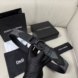 Dolce Gabbana Men’s Belt With Box 2026 New