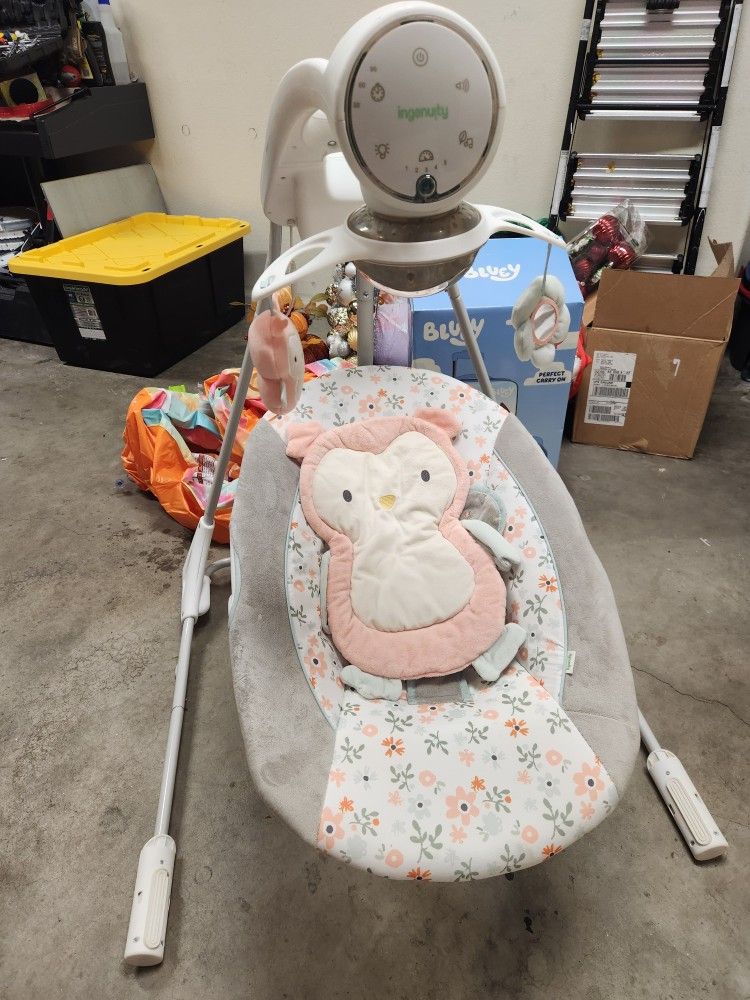 Ingenuity InLighten Baby Swing