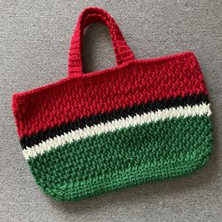 Crocheted Tote Bag