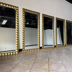 Gorgeous Gold Mirrors ONLY $60 Each 