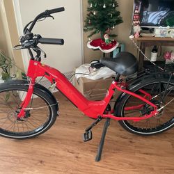Ebc Electric Bike With Helmet & Lock