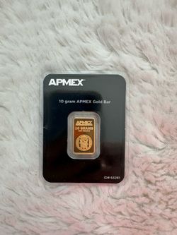 10 Gram APMEX Gold Bar