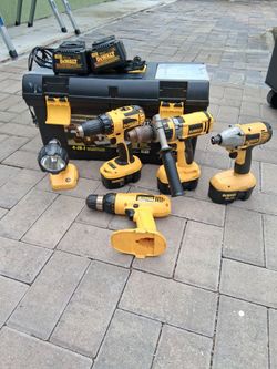 Dewalt tool set with Tool Box