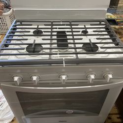 White Gas Range