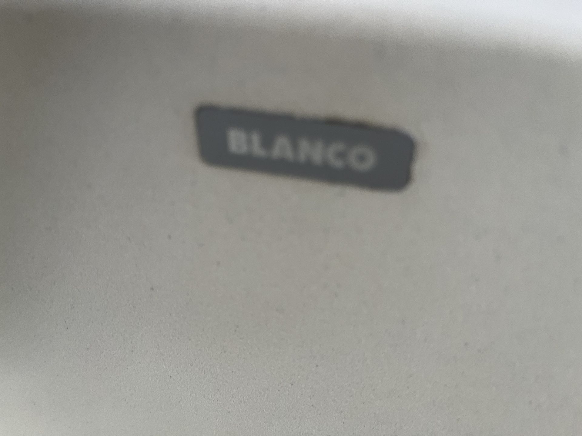 Blanco Double Sink With Stainless Faucet