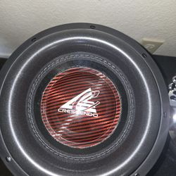 10" CRESCENDO AUDIO CARTEL D2 2K RMS 