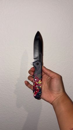 Iron Man Pocket Knife EDC COLLECTIBLE  Brand New!