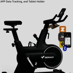 NEW IN BOX.   MERACH Indoor Cycling Bike