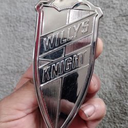 Willy's Knight Car Emblem