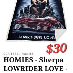 HOMIES 50"×60" THROW BLANKET 