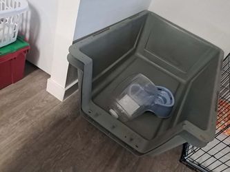 Big dog crate.