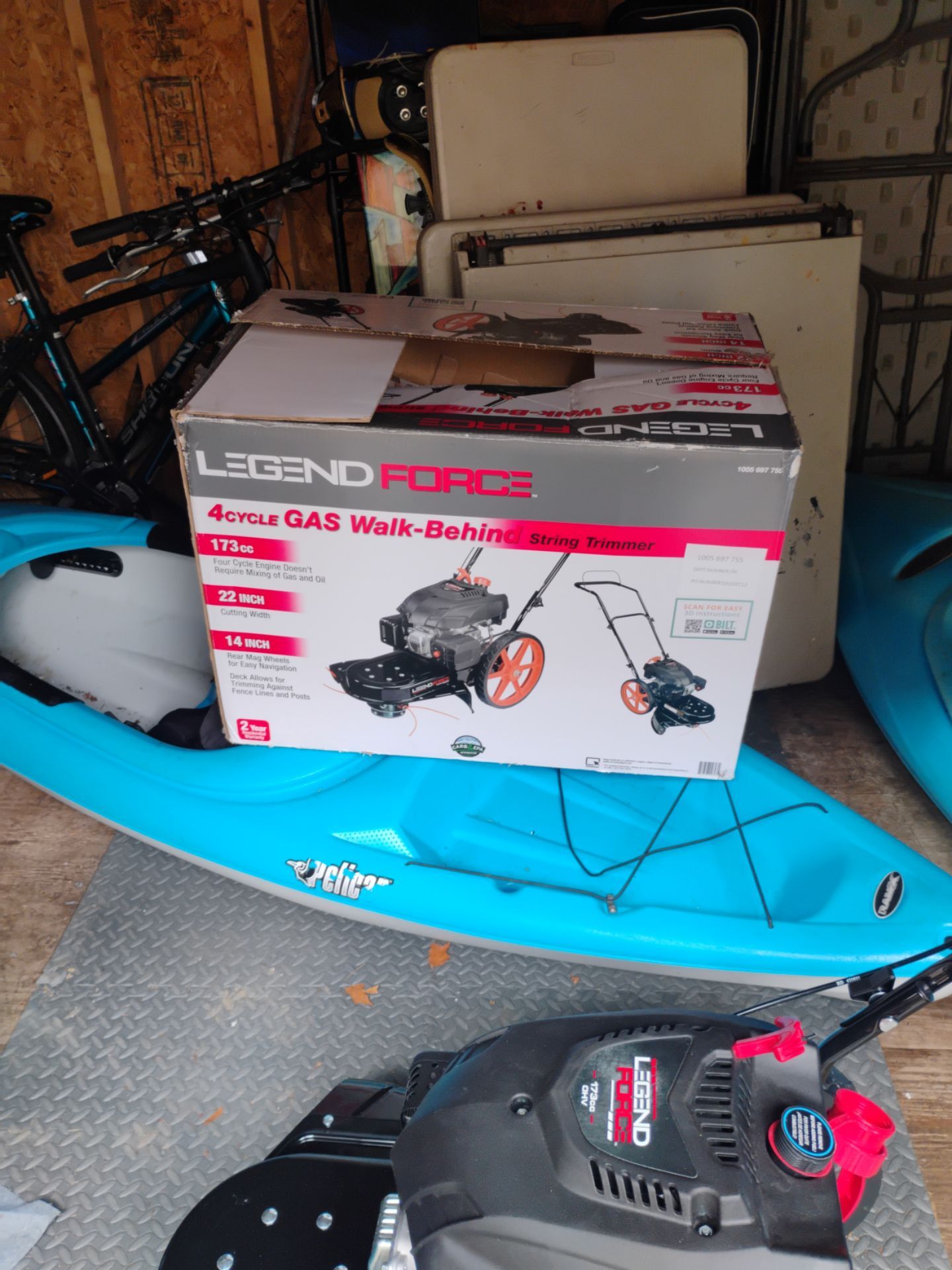 Legend force 4 cycle gas trimmer