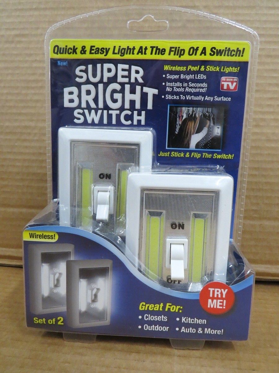 Wireless LED Lights Set of Two (Brand New)