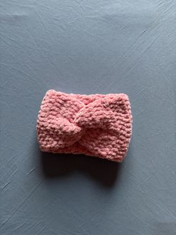 Crochet Plush Baby Headband
