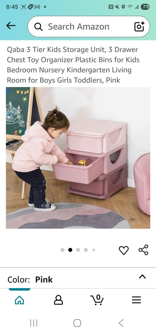 3 Tier Kids Storage Unit