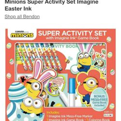 Minions Super Activity Set Imagine Easter Ink

