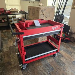 Milwaukee Heavy-Duty Tool Cart – Like New