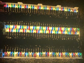 New Vintage 140 Multi Colored Chasing Lights